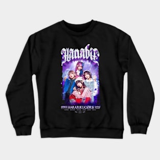 Hanabie Japanese Metalcore Band Crewneck Sweatshirt